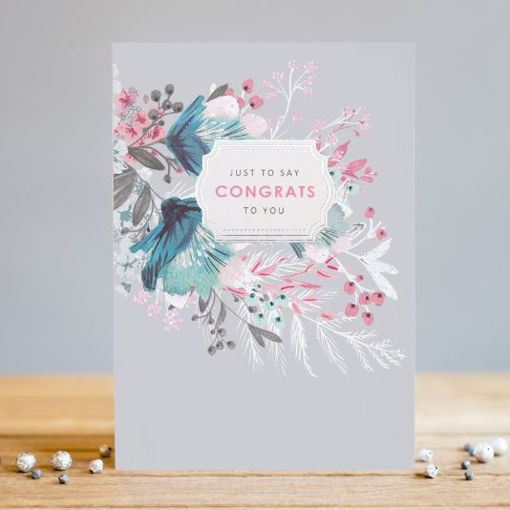 Picture of JUST TO SAY CONGRATS CARD
